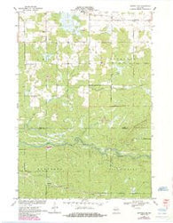 Hatfield NE Wisconsin Historical topographic map, 1:24000 scale, 7.5 X 7.5 Minute, Year 1970