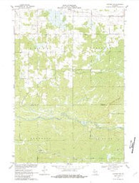 Hatfield NE Wisconsin Historical topographic map, 1:24000 scale, 7.5 X 7.5 Minute, Year 1970