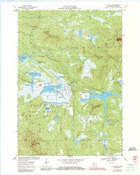 Hatfield SE Wisconsin Historical topographic map, 1:24000 scale, 7.5 X 7.5 Minute, Year 1970