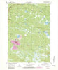 Hatfield SW Wisconsin Historical topographic map, 1:24000 scale, 7.5 X 7.5 Minute, Year 1970