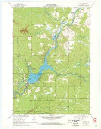 Hatfield Wisconsin Historical topographic map, 1:24000 scale, 7.5 X 7.5 Minute, Year 1970
