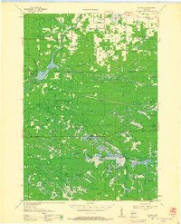 Hatfield Wisconsin Historical topographic map, 1:48000 scale, 15 X 15 Minute, Year 1958