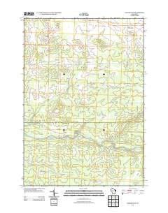 Hatfield NE Wisconsin Historical topographic map, 1:24000 scale, 7.5 X 7.5 Minute, Year 2013