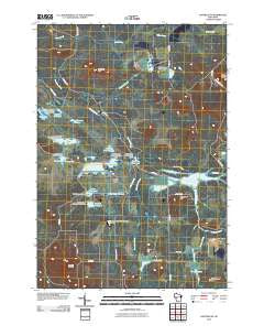 Hatfield SE Wisconsin Historical topographic map, 1:24000 scale, 7.5 X 7.5 Minute, Year 2010