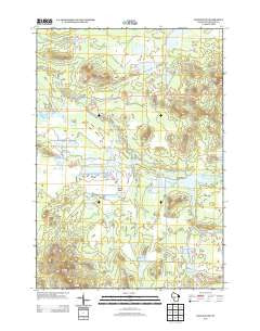 Hatfield SE Wisconsin Historical topographic map, 1:24000 scale, 7.5 X 7.5 Minute, Year 2013