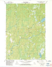 Hay Creek Flowage Wisconsin Historical topographic map, 1:24000 scale, 7.5 X 7.5 Minute, Year 1984