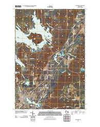 Hayward Wisconsin Historical topographic map, 1:24000 scale, 7.5 X 7.5 Minute, Year 2010