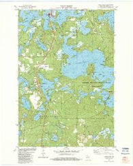 Hazelhurst Wisconsin Historical topographic map, 1:24000 scale, 7.5 X 7.5 Minute, Year 1982