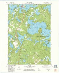 Hazelhurst Wisconsin Historical topographic map, 1:24000 scale, 7.5 X 7.5 Minute, Year 1982