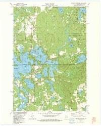 Heafford Junction Wisconsin Historical topographic map, 1:24000 scale, 7.5 X 7.5 Minute, Year 1982