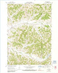 Hegg Wisconsin Historical topographic map, 1:24000 scale, 7.5 X 7.5 Minute, Year 1969