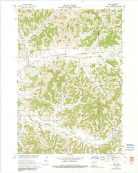 Hegg Wisconsin Historical topographic map, 1:24000 scale, 7.5 X 7.5 Minute, Year 1969