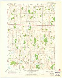 Helenville Wisconsin Historical topographic map, 1:24000 scale, 7.5 X 7.5 Minute, Year 1959