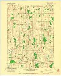 Helenville Wisconsin Historical topographic map, 1:24000 scale, 7.5 X 7.5 Minute, Year 1959
