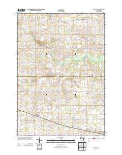 Hewitt Wisconsin Historical topographic map, 1:24000 scale, 7.5 X 7.5 Minute, Year 2013
