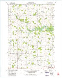 Hewitt Wisconsin Historical topographic map, 1:24000 scale, 7.5 X 7.5 Minute, Year 1979