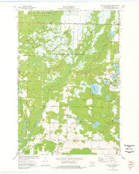 Hickory Corners Wisconsin Historical topographic map, 1:24000 scale, 7.5 X 7.5 Minute, Year 1973