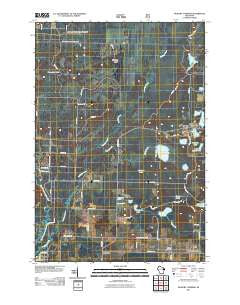Hickory Corners Wisconsin Historical topographic map, 1:24000 scale, 7.5 X 7.5 Minute, Year 2011