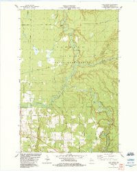High Bridge Wisconsin Historical topographic map, 1:24000 scale, 7.5 X 7.5 Minute, Year 1984