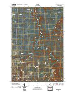 High Bridge Wisconsin Historical topographic map, 1:24000 scale, 7.5 X 7.5 Minute, Year 2010