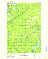 Highland Wisconsin Historical topographic map, 1:48000 scale, 15 X 15 Minute, Year 1945