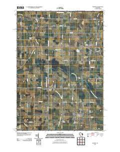 Hilbert Wisconsin Historical topographic map, 1:24000 scale, 7.5 X 7.5 Minute, Year 2010