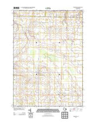 Hilbert Wisconsin Historical topographic map, 1:24000 scale, 7.5 X 7.5 Minute, Year 2013