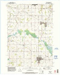 Hilbert Wisconsin Historical topographic map, 1:24000 scale, 7.5 X 7.5 Minute, Year 1992