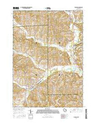 Hillsboro Wisconsin Current topographic map, 1:24000 scale, 7.5 X 7.5 Minute, Year 2016
