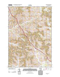 Hixton Wisconsin Historical topographic map, 1:24000 scale, 7.5 X 7.5 Minute, Year 2013