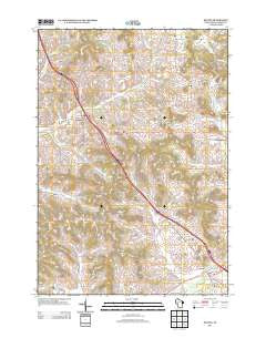 Hixton Wisconsin Historical topographic map, 1:24000 scale, 7.5 X 7.5 Minute, Year 2013