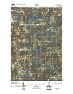 Holcombe Wisconsin Historical topographic map, 1:24000 scale, 7.5 X 7.5 Minute, Year 2010