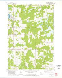 Holcombe Wisconsin Historical topographic map, 1:24000 scale, 7.5 X 7.5 Minute, Year 1973