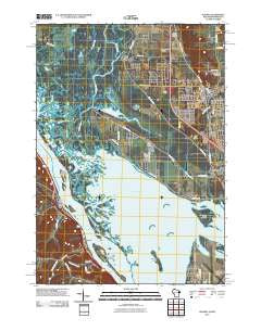 Holmen Wisconsin Historical topographic map, 1:24000 scale, 7.5 X 7.5 Minute, Year 2010
