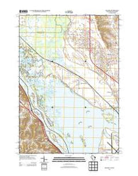 Holmen Wisconsin Historical topographic map, 1:24000 scale, 7.5 X 7.5 Minute, Year 2013