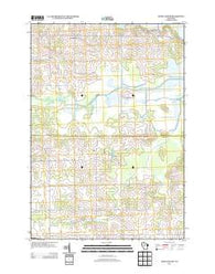 Honey Island Wisconsin Historical topographic map, 1:24000 scale, 7.5 X 7.5 Minute, Year 2013