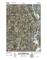 Horicon Wisconsin Historical topographic map, 1:24000 scale, 7.5 X 7.5 Minute, Year 2010