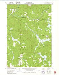 Horse Creek Wisconsin Historical topographic map, 1:24000 scale, 7.5 X 7.5 Minute, Year 1979