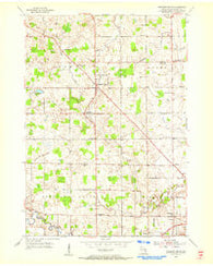 Howards Grove Wisconsin Historical topographic map, 1:24000 scale, 7.5 X 7.5 Minute, Year 1954