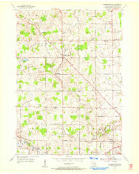 Howards Grove Wisconsin Historical topographic map, 1:24000 scale, 7.5 X 7.5 Minute, Year 1954