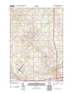 Howards Grove Wisconsin Historical topographic map, 1:24000 scale, 7.5 X 7.5 Minute, Year 2013