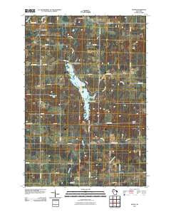 Huron Wisconsin Historical topographic map, 1:24000 scale, 7.5 X 7.5 Minute, Year 2010