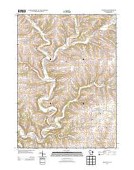 Hurricane Wisconsin Historical topographic map, 1:24000 scale, 7.5 X 7.5 Minute, Year 2013