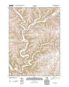 Hurricane Wisconsin Historical topographic map, 1:24000 scale, 7.5 X 7.5 Minute, Year 2013