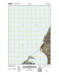 Idlewild Wisconsin Historical topographic map, 1:24000 scale, 7.5 X 7.5 Minute, Year 2010