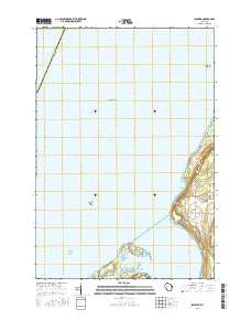 Idlewild Wisconsin Current topographic map, 1:24000 scale, 7.5 X 7.5 Minute, Year 2015