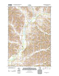 Independence Wisconsin Historical topographic map, 1:24000 scale, 7.5 X 7.5 Minute, Year 2013