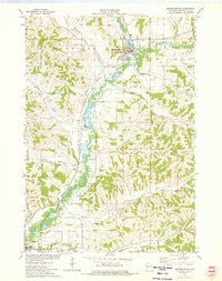 Independence Wisconsin Historical topographic map, 1:24000 scale, 7.5 X 7.5 Minute, Year 1973