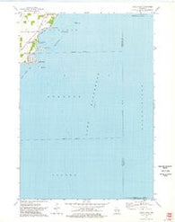 Indian Point Wisconsin Historical topographic map, 1:24000 scale, 7.5 X 7.5 Minute, Year 1974