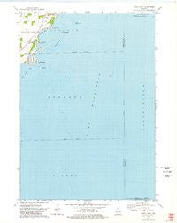 Indian Point Wisconsin Historical topographic map, 1:24000 scale, 7.5 X 7.5 Minute, Year 1974